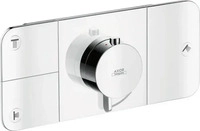 AXOR 45713950, AXOR One Thermostatmodul Unterputz f&uuml;r 3 Verbraucher Brushed Brass,