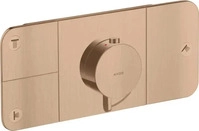 AXOR 45713310, AXOR One Thermostatmodul Unterputz f&uuml;r 3 Verbraucher Brushed Red