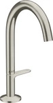 AXOR 48020800, AXOR One Waschtischmischer Select 170 mit Push-Open Ablaufgarnitur