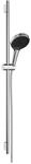hansgrohe Rainfinity Brauseset 130 3jet mit Brausestange S Puro 90 cm,