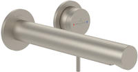 Villeroy & Boch Loop & Friends Einhebel-Waschtischarmatur, Brushed Nickel Matt,