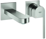 GROHE 2-L-WT-Wandbatterie Plus 29303_3 FMS f&uuml;r 23200 Ausladung 147mm supersteel,