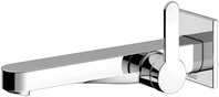 Keuco KE EHM-WT-Mischer UP IXMO 59516 Wandm./Ausf.eck. Ausl.225mm/Flat verchr.,