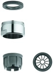 GROHE Strahlregler 46162 f. offene Warmwasserbereiter M24x1 chrom, 46162000