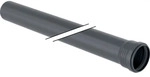 Geberit Silent-Pro Rohr mit Muffe, DN 90, d&oslash; 90 mm, 393.401.14.1
