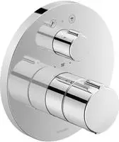 Duravit C.1 Brausethermost. UP,Rund Ab-Umstellvent.,Thermostatkart. Chrom HG,