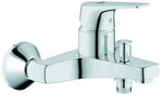GROHE EH-Wannenbatterie BauFlow 23756 Wandmontage chrom, 23756000
