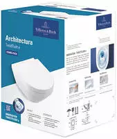 villeroy boch Villeroy & Boch Architectura TwistFlush Combi-Pack, 370x530mm, 4694CL,