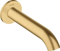 AXOR 38411250, AXOR Uno Wanneneinlauf gebogen Brushed Gold Optic, 38411250