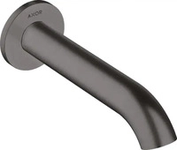 AXOR 38411340, AXOR Uno Wanneneinlauf gebogen Brushed Black Chrome, 38411340