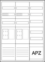 Eaton Z&auml;hler-Komplettschrank f&uuml;r eHZ, ohne Best&uuml;ckung, 191014