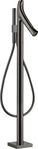 AXOR 12016330, AXOR Starck Organic Wannenthermostat bodenstehend Polished Black