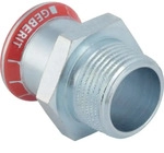 Geberit Mapress C-Stahl &Uuml;bergang mit Au&szlig;engewinde, DN 40, d&oslash; 42 mm, 21710