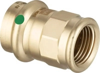 Viega Profipress Sanpress-&Uuml;bergangsst&uuml;ck, d 54mm, Rp 2 Rotguss oder Siliziumbronze