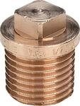 Viega Stopfen, R 11/2 Rotguss oder Siliziumbronze Modell 3290, 322168