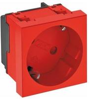 OBO Bettermann Steckdose 33&deg;, 1-fach Schutzkontakt 250V, 10/16A Polycarbonat
