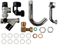 Wolf Anschluss-Set Warmwasser AP ohne Druckminderer 1/2 f&uuml;r CGW-2, 8610476