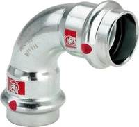 Viega Prestabo-Bogen 90 Grad, d 28mm Stahl unlegiert, verzinkt Modell 1116, 558154