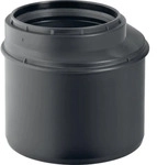 Geberit Silent-PP Reduktion exzentrisch, kurz, DN 100 / 70, 390.576.14.1