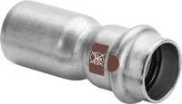 Viega Temponox-Reduzierst&uuml;ck, d1 28, d2 22 Stahl nichtrostend Modell 1715.1, 809393