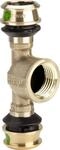 Viega Raxofix-T-St&uuml;ck, d1 16, Rp 1/2, d2 16 Siliziumbronze Modell 5317, 647124
