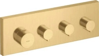 AXOR 10751250, AXOR ShowerSolutions Thermostatmodul 360/120 Unterputz eckig f&uuml;r 3