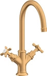 AXOR 16502250, AXOR Montreux 2-Griff Waschtischarmatur 210 mit Kreuzgriffen und