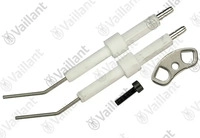 VAILLANT Elektrode (Z&uuml;ndung), Set a 2 St. VKO 246 (R1) u.w. Vaillant-Nr. ,