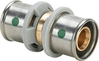 Viega Sanfix Fosta Sanfix P-Kupplung, d1 20, d2 20 Rotguss Modell 2115, 303754
