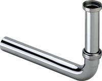 Viega Ablaufbogen 90&deg; Messing verchromt, Modell 5621.1-880 G: 1&frac14; DN: 32 L: 255,
