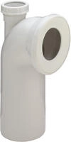 Viega Anschlussbogen 90&deg; f&uuml;r WC, Kunststoff, Modell 3811.1 DN1: 100 L: 230 DN2: 50