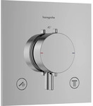 Hansgrohe Thermostat UP Ecostat Comfort E - Fertigset 2 Verbraucher chrom, 33711000
