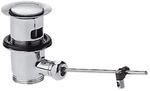 Hansgrohe HG Ablaufventil Waschtischmischer und Bidetmischer DN32 edelstahl-optik,