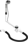 Duravit 792205000001000, Duravit Ab- und &Uuml;berlaufgarnitur Quadroval