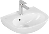 Villeroy & Boch O.novo Handwaschbecken, 450 x 360 x 160 mm, mit &Uuml;berlauf, Wei&szlig;