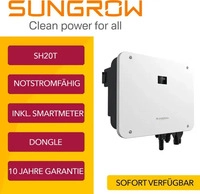 sungrow ASH00145, sungrow SH20T-V11 (AFCI) Hybrid-Wechselrichter, ASH00145, 0% MwSt.