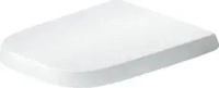 Duravit 0023890000, Duravit Univ. WC-Sitz Eckig Tief 448mm &Uuml;blap. Absenkaut.