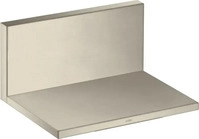 AXOR 10942820, AXOR ShowerSolutions Schwallauslauf 240/120 Unterputz Brushed Nickel,
