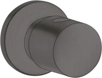 AXOR 38976340, AXOR Uno Absperrventil Unterputz Brushed Black Chrome, 38976340