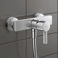 Duravit D-Neo Einhebel-Brausemischer Aufputz Keramikmischsystem, Chrom HG,