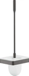 AXOR 42835340, AXOR Universal Softsquare Toilettenb&uuml;rstenhalter Wandmontage Brushed