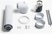 Vaillant Basis-Anschluss-Set Luft-/Abgasf&uuml;hrung, PP, 80/125 mm, 303250
