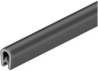 OBO Bettermann Kantenschutzband f&uuml;r Bleche Polyvinylchlorid schwarz, 10 Meter,