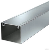 OBO Bettermann Installationskanal Metall mit Brandschutzgewebe 80x100x2000 Stahl