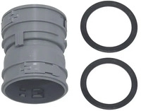 Vaillant Verbindungsst&uuml;ck f&uuml;r flexibles Abgassystem DN 60, PP, 0020077525