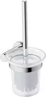 Duravit D-Code B&uuml;rstengarnitur, Wandh&auml;ngend Chrom, 0099271000