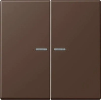 jung LC 995 KO5 239, Jung Wippe 2fach, mit Lichtleiter, Duroplast lackiert, Serie LS,