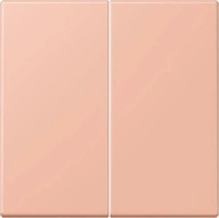 jung LC 995 231, Jung Wippe 2fach, Duroplast lackiert, Serie LS, rose clair (32102)