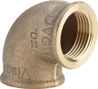 Viega Bogen 90 Grad, Rp1 2, Rp2 2 Rotguss oder Siliziumbronze Modell 3090, 269296