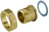 Danfoss Gewindenippel f&uuml;r G 2 1/2 A DN 50, inkl, &Uuml;berwurfmutter u, Dichtung,